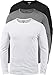 Produktbild !Solid Basal Herren Longsleeve Langarm Shirt Mit Rundhalsausschnitt Aus 100% Baumwolle 3er Pack, Größe:XXL, Farbe:3er-Box-3