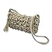 Imagen de Bolso de paseo de cuerda beige-marrón tejido a mano