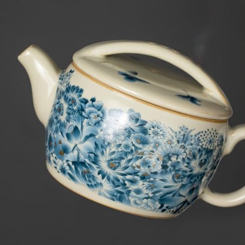 Tetera de cerámica para té con diseño retro 140ML miniatura 6