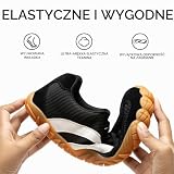 Buty do Chodzenia Boso Damskie Męskie Trampki na co Dzień Szerokie Palce