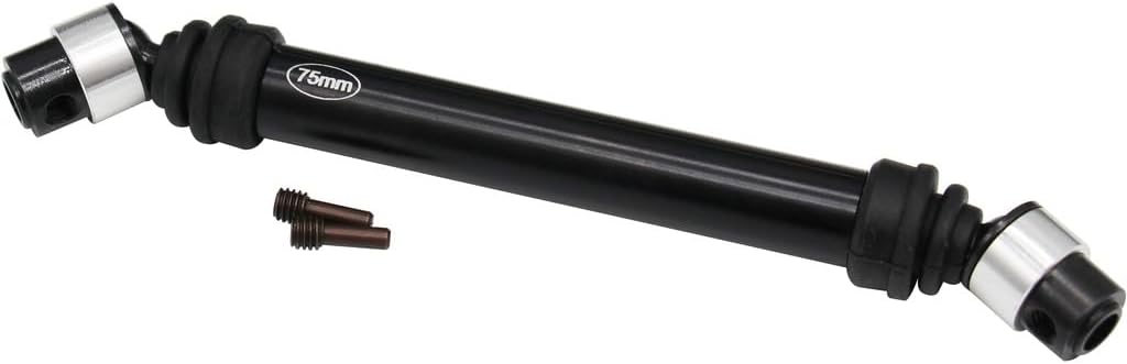 Hot Racing CVD130T25 Light Weight Metal CV Splined Drive Shaft 130-155 mm