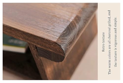 Table à thé et d'écriture de sol compacte pour chambre et bureau - 7