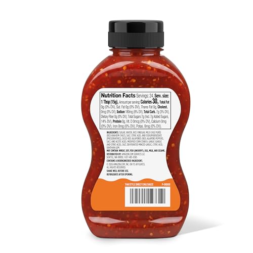 Amazon Grocery, Thai Style Sweet Chili Sauce, Mild Heat, 12 Oz - image 2