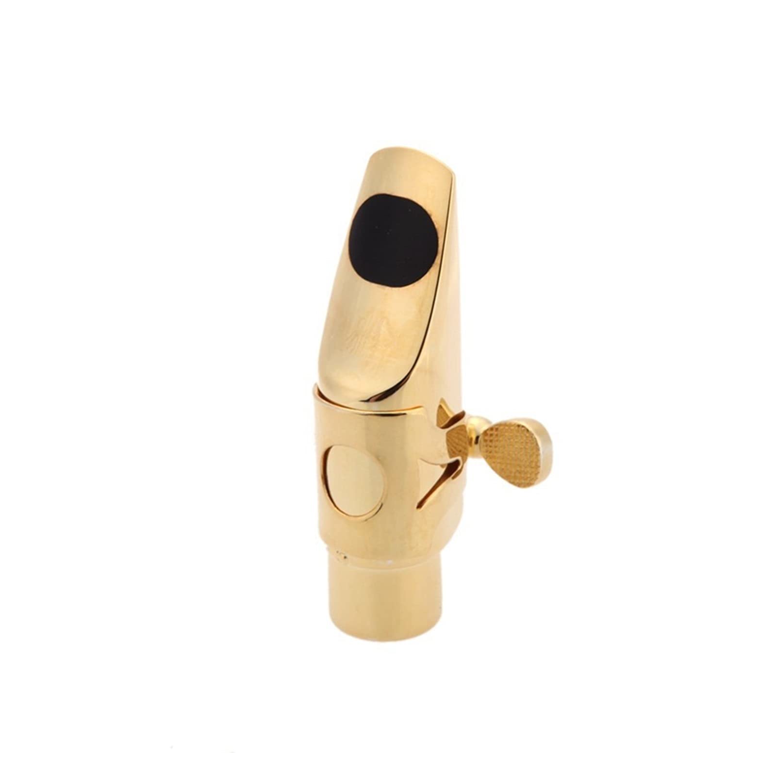 BOLZAN WZUNHUANG Jazz-Sopran-Saxophon 5c-Metall-Mundstück + Pads Kissen + Kappeschnalle mit Goldplattierung