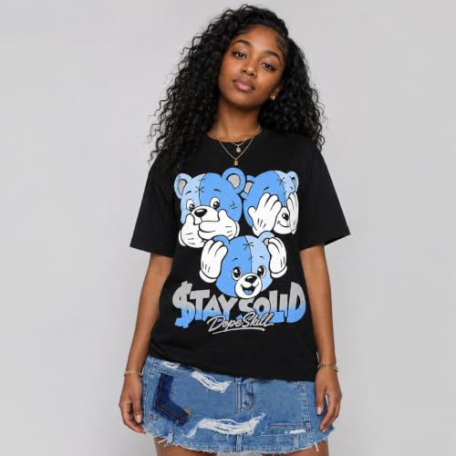 Image of DopeSkill Graphic Tee Streetwear Hip Hop Hypebeast Street Style Unisex T-Shirt Sneaker Colour Matching Shirts Cute Graphic