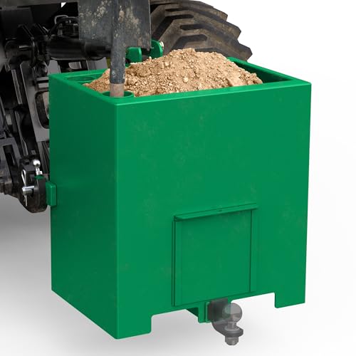 YINTATECH Ballast Box 3 Point Category 1 Tractor, 800lbs Capacity Tractor Ballast with 2" Hitch Receiver