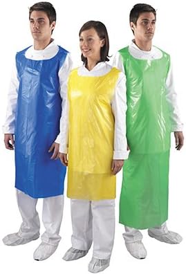 Apron On Roll Yellow Plastic Aprons - 200