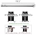 Huachancn 19.5 Inch 62752 Grill Burner Set for Weber Genesis 300 Series, Burner Tube Replacement Weber Genesis E310 E320 E330 S310 S320 S330 EP310 EP320 EP330 with Front Control