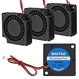 4PCS 30mm Blower Fan 3010 5V 3D Printer Cooling Fan 30mm x 10mm Bearing Turbo Cooling Fan with 2 Pin Terminal 400mA - High Speed