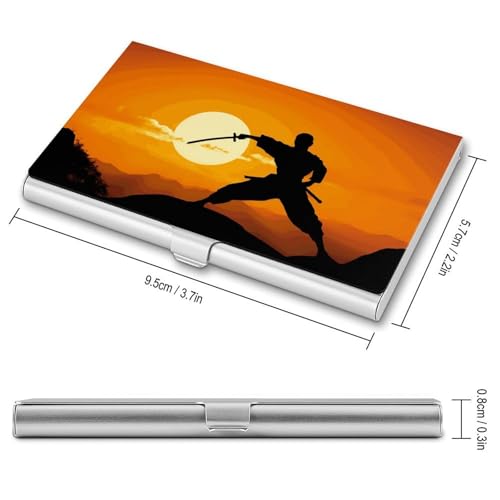 Porte-cartes de visite karaté accessoire de bureau