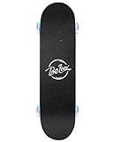 BELEEV Skateboard 31x8 Zoll Komplette Cruiser Skateboard für Kinder Jugendliche Erwachsene, 7-Lagiger Kanadischer Ahorn Double Kick Deck Concave mit All-in-one Skate T-Tool für Anfänger mit LED-Licht