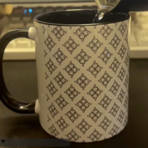 Hidden Middle Finger Mug - Fuck This Shit Mug, Fuck This Shit Coffee Cup, Hidden Middle Finger Coffee Mugs, Gag Gifts for Men, Women, Coworkers, Friends, Mom, Dad, Wife, Husband