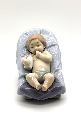 Nao Porcelain by Lladro DREAM LITTLE BOY ( BABY ASLEEP ) 2001610