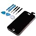 LL TRADER Pantalla LCD de pantalla táctil reemplazo del digitizador Asamblea para iPhone 4 Negro