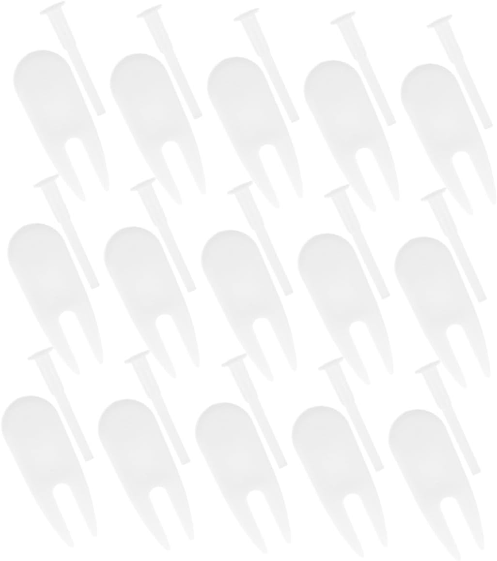 Mikikit 20Sets Yoga Balls Plug Replacement Kit Inflatable Air Stopper Pin for Exercise Balls Multi Use for Yoga Fitness and More Durable Convenient Storage and Leak Prevention