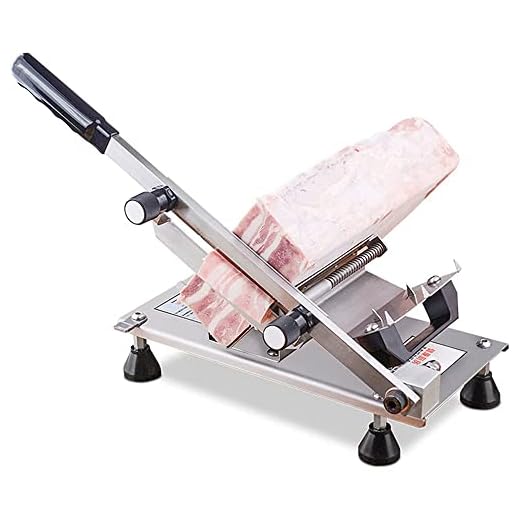 CUTPOIY Stainless Steel Meat Slicer