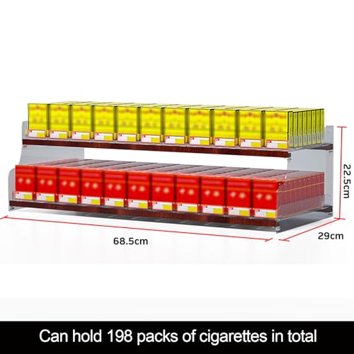 Bandeja para Empujar Caramelos y Tabaco: Vitrina Automática de Pared 7