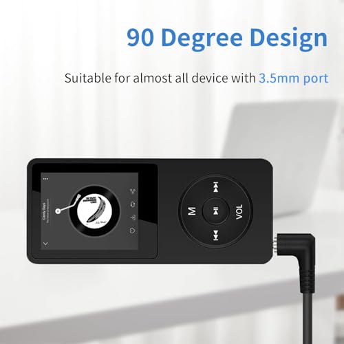 Câble Micro USB mâle vers Jack 3.5 mm mâle à 3 pôles Duttek de 30 cm noir - 4