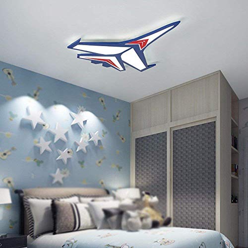 Plafonnier avion LED enfant dimmable 63cm luminaire chambre