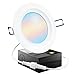 Sunco Lighting 12W 6inch Directional Adjustable Gimbal Dimmable LED Retrofit Recessed Lighting Fixture (=60W) 5000K Daylight Energy Star, UL, LED Ceiling Light 800 Lumens