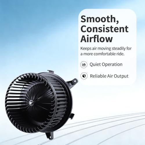 Image of HVAC Blower Motor with Fan Assembly - Compatible with Chevy Silverado 1500 2010-2013, 2500 /3500 2011-2014, Sierra 1500 2010-2013, 2500 /3500 2011-2014 - AC Heater Fan - 700267 20958710
