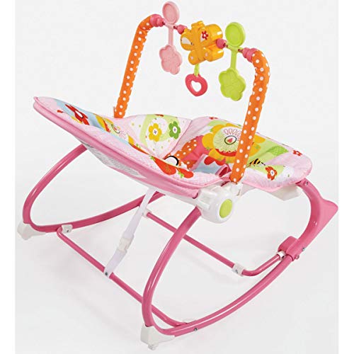 Cadeira Crescendo Comigo Meninas, Fisher Price, Rosa, Mattel