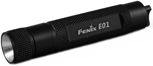 Fenix FNX-E01BK E Series LED Flashlight, Black