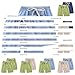 Boys' Fashion Kids Shorts 2 Pack Girls Boys Pants Casual Linen Cotton Short Pant Summer Toddler Cute Soft Comfy Drawstring Baby Clothes Khaki 11-13 Years