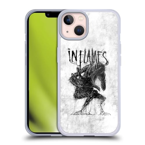 Funda de Gel In Flames Gran Criatura Grunge para iPhone 13