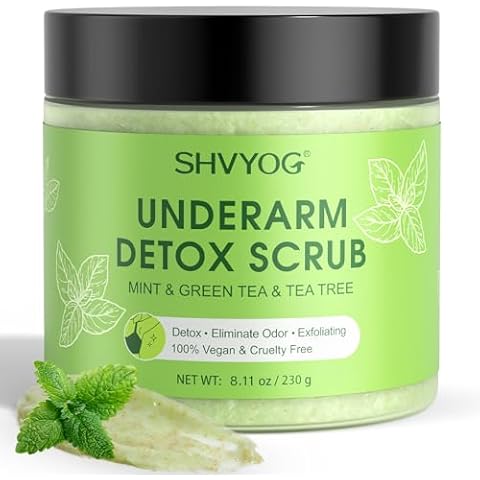 SHVYOG Green Tea Underarm Detox Scrub Cover