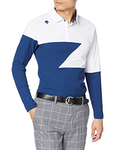 [デサントゴルフ] 長袖シャツ DGMPJB01 メンズ NV00(ネイビー) 日本 O (日本サイズ2L相当)