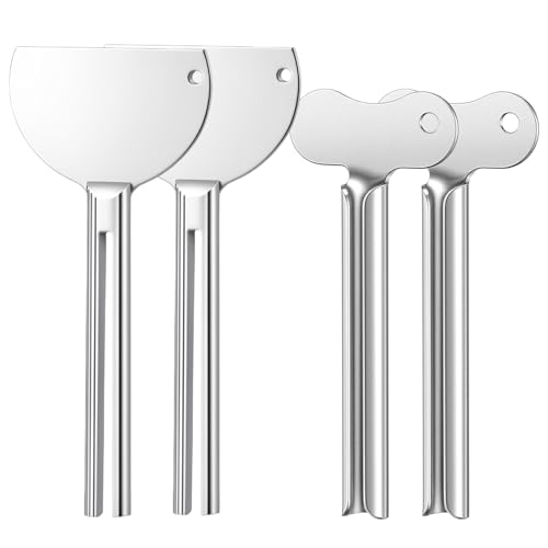 4 PCS Tube Squeezer Tool, Metal Tube Squeezer Stainless Steel