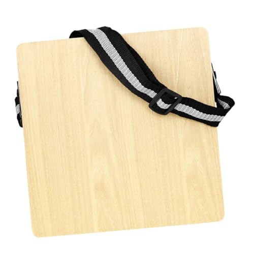 Cajon Portable en Frêne Instrument Percussion Adulte Sangle Épaule Plusieurs Styles