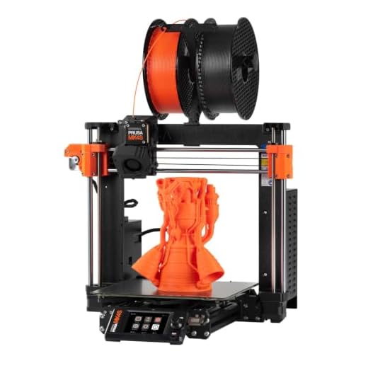 Original Prusa MK4S 3D Printer, Ready-to-use FDM 3D Printer, Assembled and Tested, Removable Print Sheets, 1kg Prusament PLA Spool Included, Print Size 25x21x22 cm