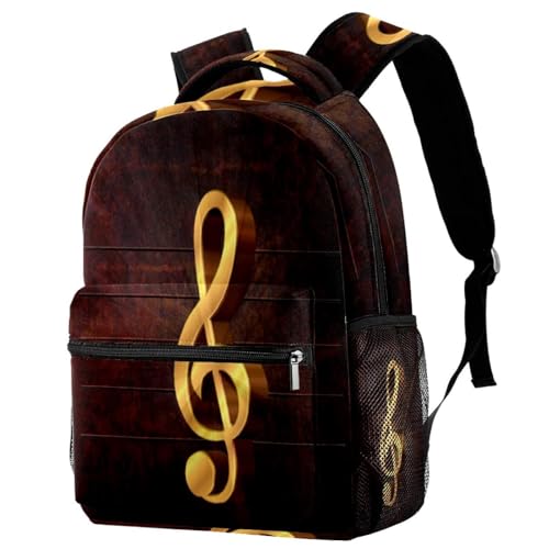 Sac à dos pour ordinateur portable note de musique pour hommes et femmes