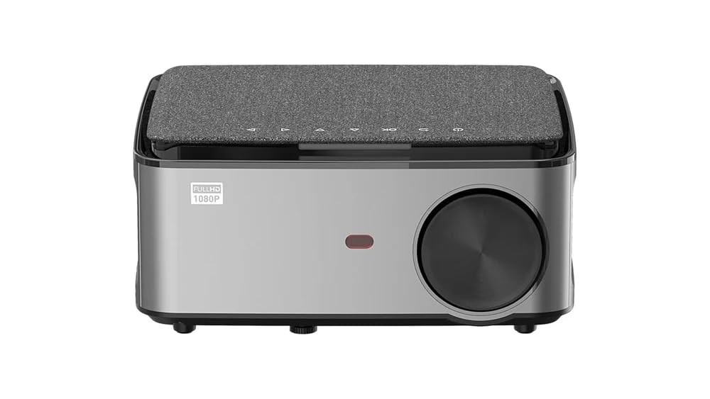 QIB Bliss Android 9.0 Projector TV Real Native Resolution 1920 * 1080 Full HD Brightness 17 Million Color Bluetooth WiFi 4K Smart Home Theater LED Projector.-image-8
