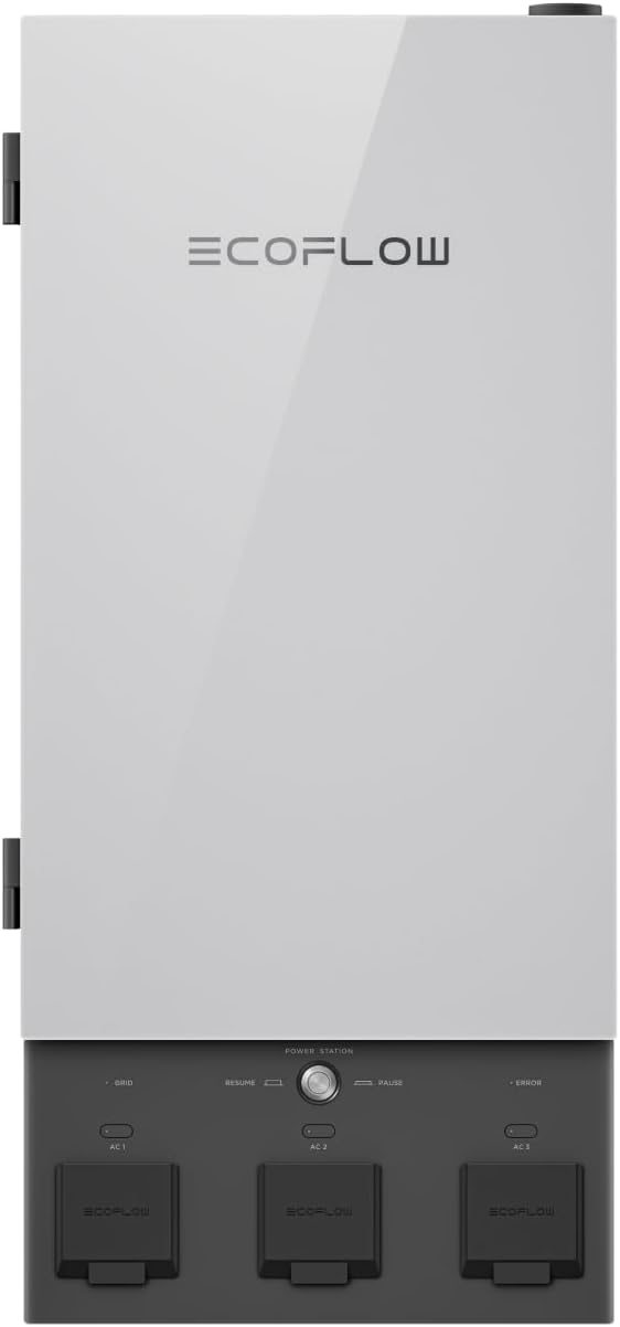 Smart Home Panel 2, the Center of the Whole-home Backup Solution, Compatible with DELTA Pro Ultra, DELTA Pro 3, Solars and Gas Generators