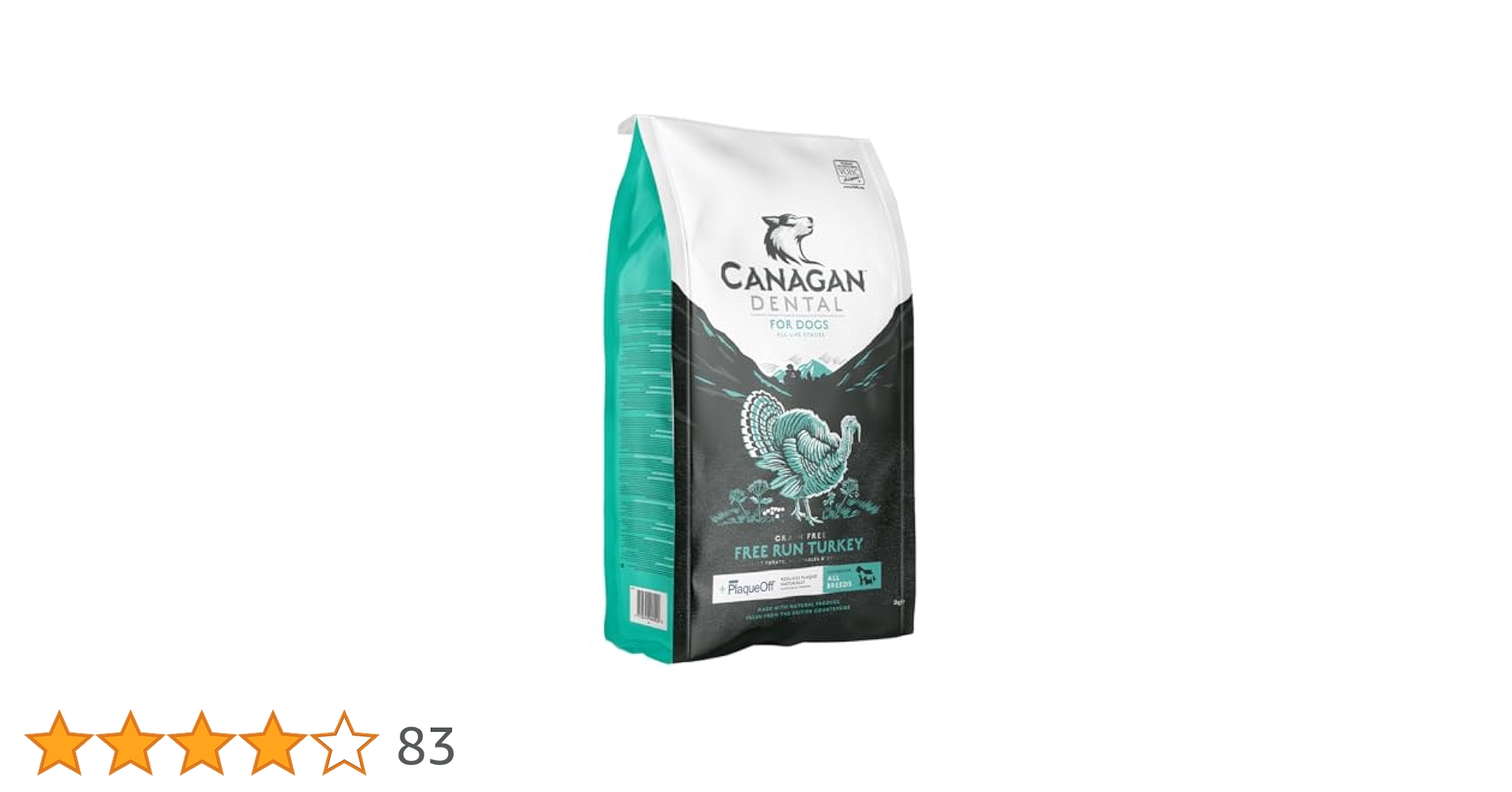 カナガンデンタル／カナガン／2袋／FREERUN TURKEY ／CANAGAN カナガンデンタル／カナガン／2袋／FREERUN TURKEY ／CANAGAN