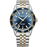  Raymond Weil Reloj Freelancer Diver Bicolor con Esfera Azul, 2775-SP3-50051.