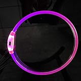 El collar LED para perros es súper brillante, lo que puede proporcionar un buen impacto visual, evitar que los perros se pierdan bajo las luces tenues de la calle, es fácil de encontrar y de alta seguridad.