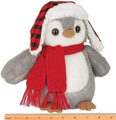 Miniatura 6 de Bearington Cappy - Pingüino de peluche con sombrero y bufanda, 9.5 pulgadas