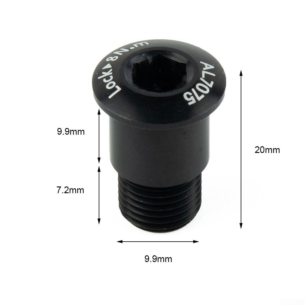 Bulloni fissi, in Lega di Titanio, Viti per deragliatore Posteriore della Bicicletta, M5 × 14,2 mm, Multicolore