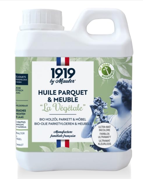 Vitrificateur parquet & escalier 1919 by MAULER - Mat Incolore - 5L - Bouffée d'Air