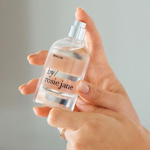 by rosie jane eau de parfum spray dulce - clean perfume for women - non-toxic body mist with notes of creamy vanilla brown sugar amp warm hinoki wood - paraben sulfate amp phthalate free 50ml