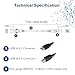 C2G/Cables to Go 2m USB Cable - USB 2.0 A to B Cable White (6.6ft)