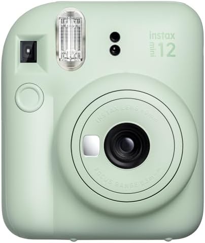 Instax mini 12 Fotoğraf Makinesi-10'lu Film-Mini Albüm ve Deri Kılıf Seti (Yeşil) - Görsel 2