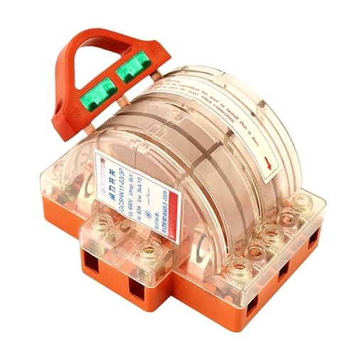 Interrupteur inverseur triphasé 32A 380V tout cuivre avec voyant lumineux