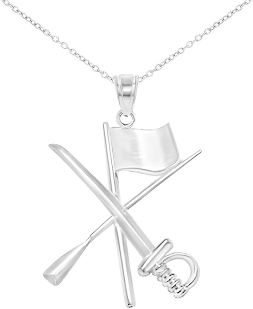 Amazon.co.jp: カラーガードフラッグライフルサーベルネックレス