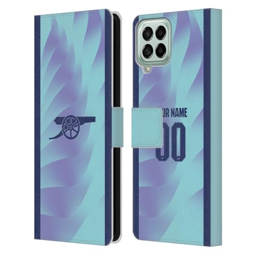 Coque Samsung M33 Arsenal FC cadeau idéal en cuir portefeuille pour fan des Gunners