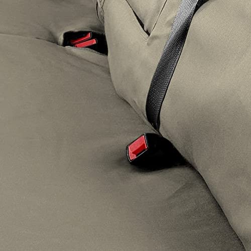 Covercraft Ss3372Pcct Custom-Fit Front Bench Seatsaver Seat Covers - Polycotton Fabric, Misty Grey #TOP5